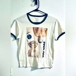 NWOT Pan Am Cropped Tee ~ Size Large